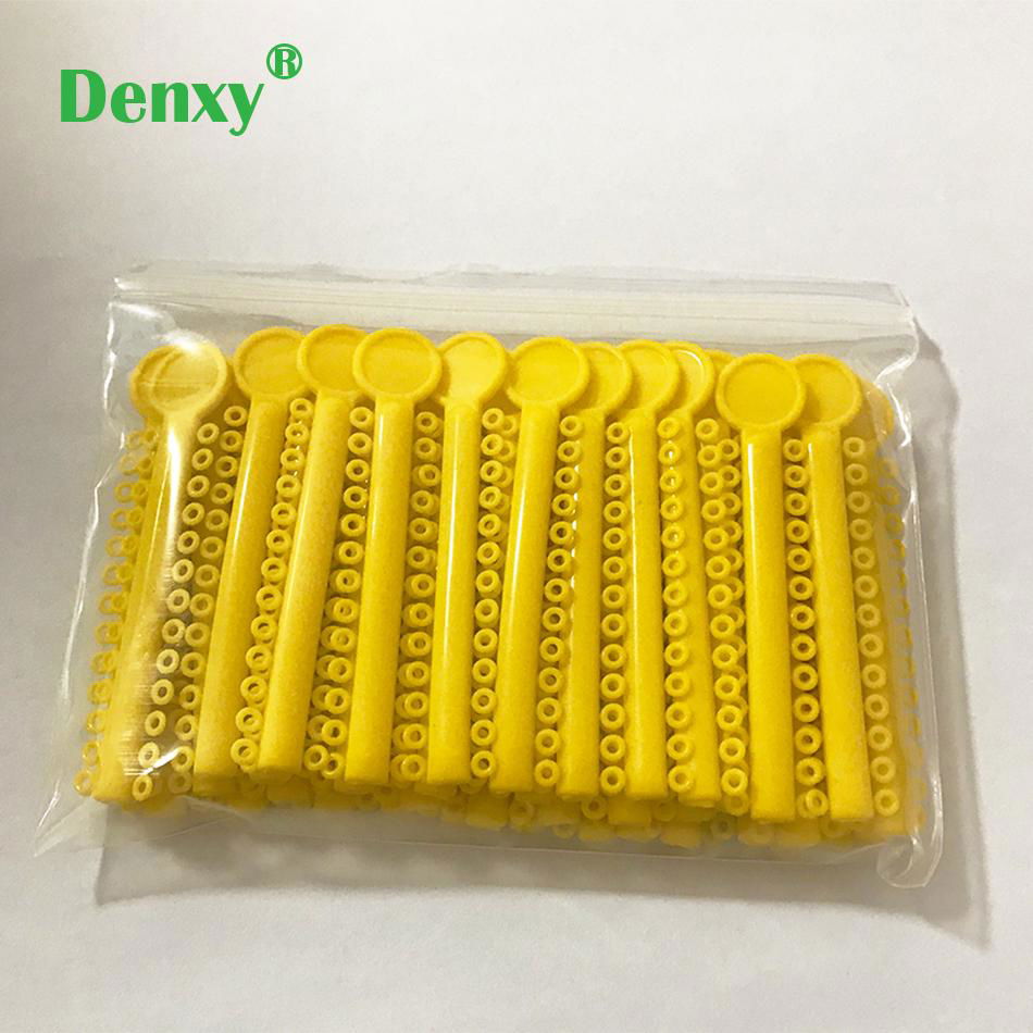 Orthodontic Elastic ligature tie Elastomeric Dental orthodontic modules 4