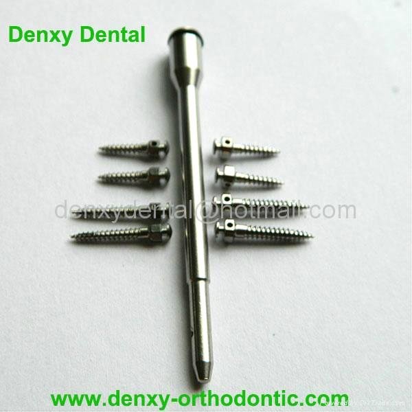 Dental mini implant orthodontic screw system 2