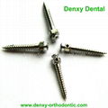 Dental mini implant orthodontic screw system 3