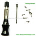 Dental mini implant orthodontic screw system