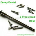 Dental mini implant orthodontic screw system