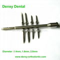 Dental mini implant orthodontic screw system 7