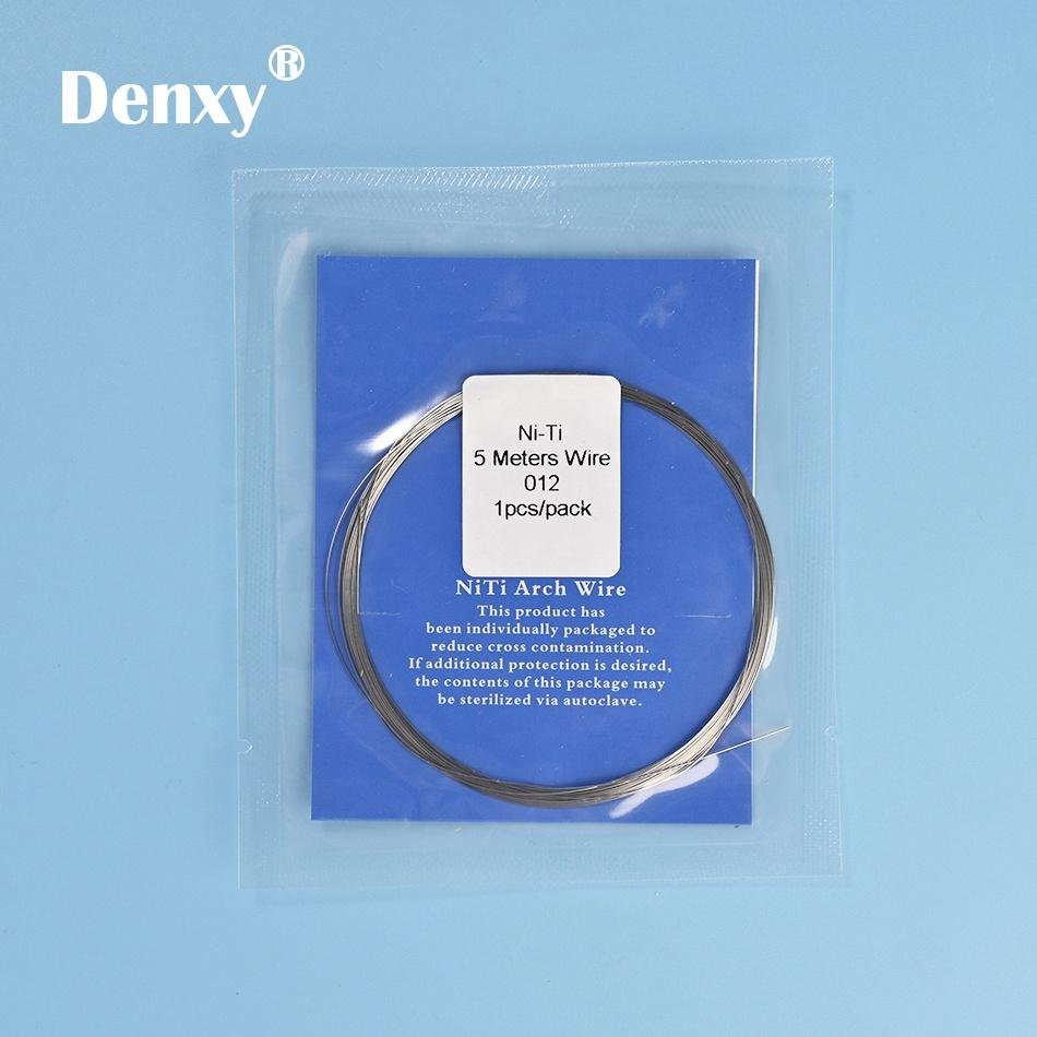5 meter niti wires Dental Orthodontic arch wire 5