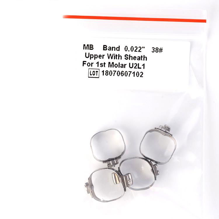 Dental Molar Band Plain Bandas 5