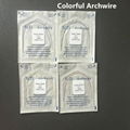 coated Niti arch wires Color dental wire