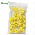 Dental Silicone Rubber Conveying Mixing Tips Head Disposable Impression Nozzles 