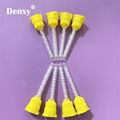 Dental Silicone Rubber Conveying Mixing Tips Head Disposable Impression Nozzles 