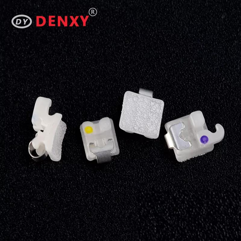 Dental clear bracket orthodontic resin brackets Denxy (China