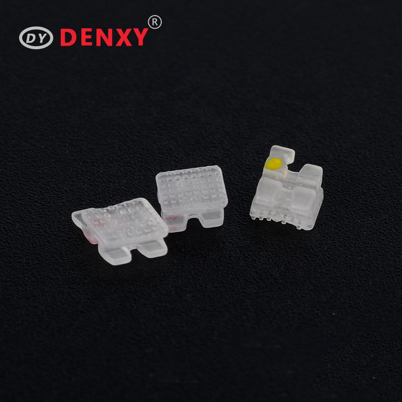 Sapphire brace-orthodontic  ceramic crystory brackets dental clear brackets 8
