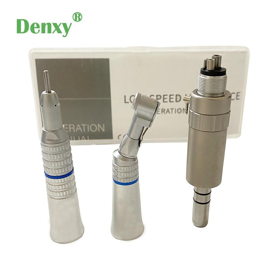 Dental Contra Angle External Water Low Speed Handpiece Set 2