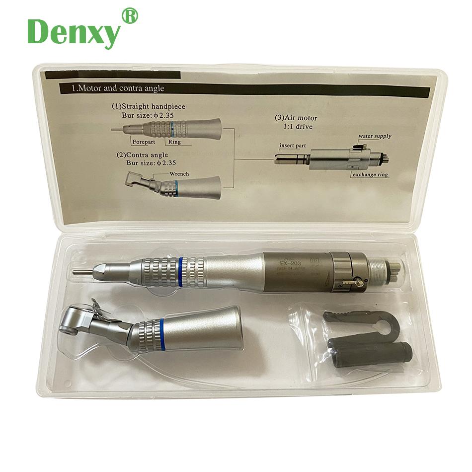 Dental Contra Angle External Water Low Speed Handpiece Set