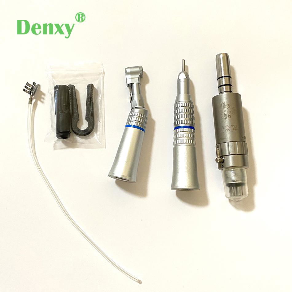 Dental Contra Angle External Water Low Speed Handpiece Set 3