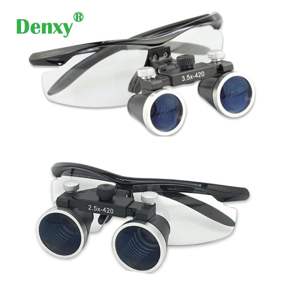 1set Dental Magnification Binocular Loupe Surgical Magnifier With Headlight  5