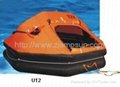 throw over type inflatable liferaft for yacht type U 