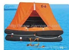 fishing throw over type inflatable liferaft type Y ZHR6/8/10/12/15/20/25 