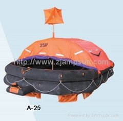 Throw-over Type Inflatable Liferaft Type A 25men Inflatable life rafts A25 (Hot Product - 1*)