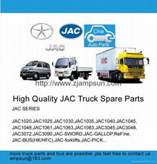 JAC LIGHT TRUCK PARTS