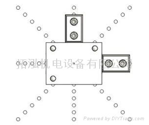 模具手動靠檔方式定位之端子線材生產專用注塑機