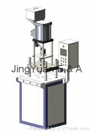 Four pillars vertical micro molding machine