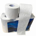 2ply 430sheets Embossed Tissue Roll Toilet
