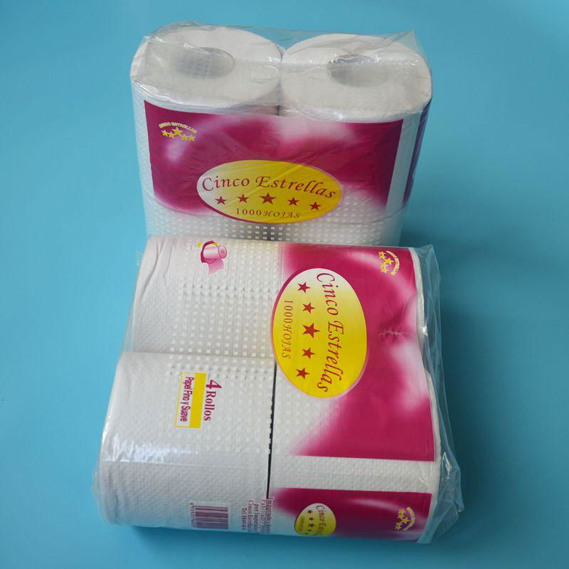 1ply 850sheets Design toilet paper tissue