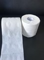 2ply 400sheets Embossed hotel BATHROOM TOILET PAPER ROLL