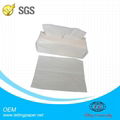 1ply 200sheets Half Fold Paper Towel Vfold hand paper towel