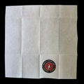1ply High quality linen napkins custom color cotton linen napkin