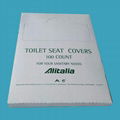 1/4 Fold Individual packing disposable Toilet Paper Seat Cover 1