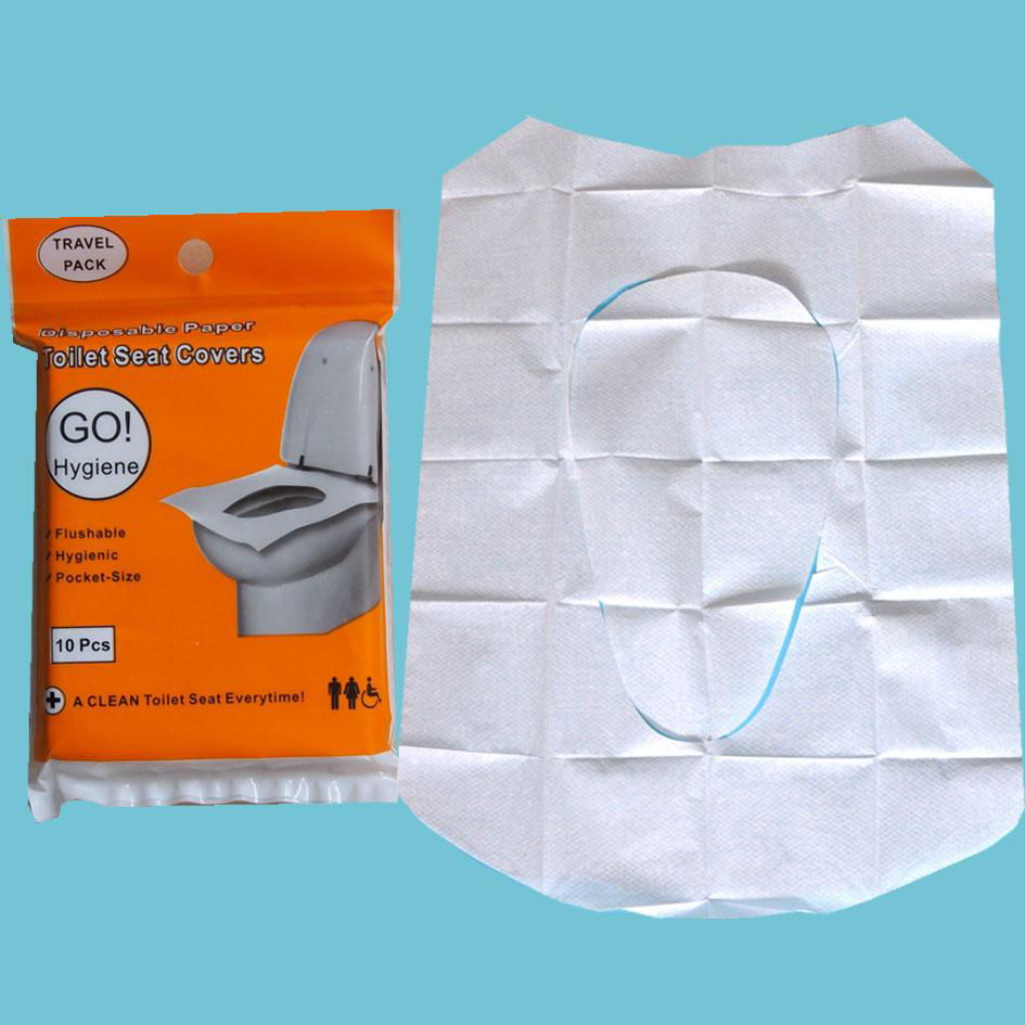 Disposable Pocket Toilet Seat Airplane Paper Toilet Seat Cover Tissue 3