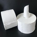 3ply 500m High quality wood pulp white center feed jumbo roll toilet paper 1