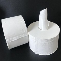 3ply 500m High quality wood pulp white center feed jumbo roll toilet paper