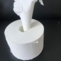 3ply 500m High quality wood pulp white center feed jumbo roll toilet paper