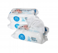 80張定製批發敏感的嬰儿濕紙巾