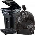 4 FOLD Flat bag Plastic large Roll Garbage bag with logo