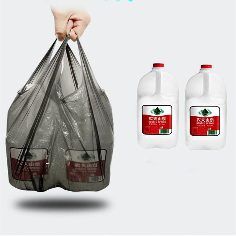  T Shirt Bag High Strength durable colored trash bags can with trash bag  3