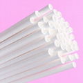 Factory New Design Biodegradable Striped Metal Gold Paper Straws 4