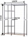 Wardrobe With Shoe Rack My-T145A  3