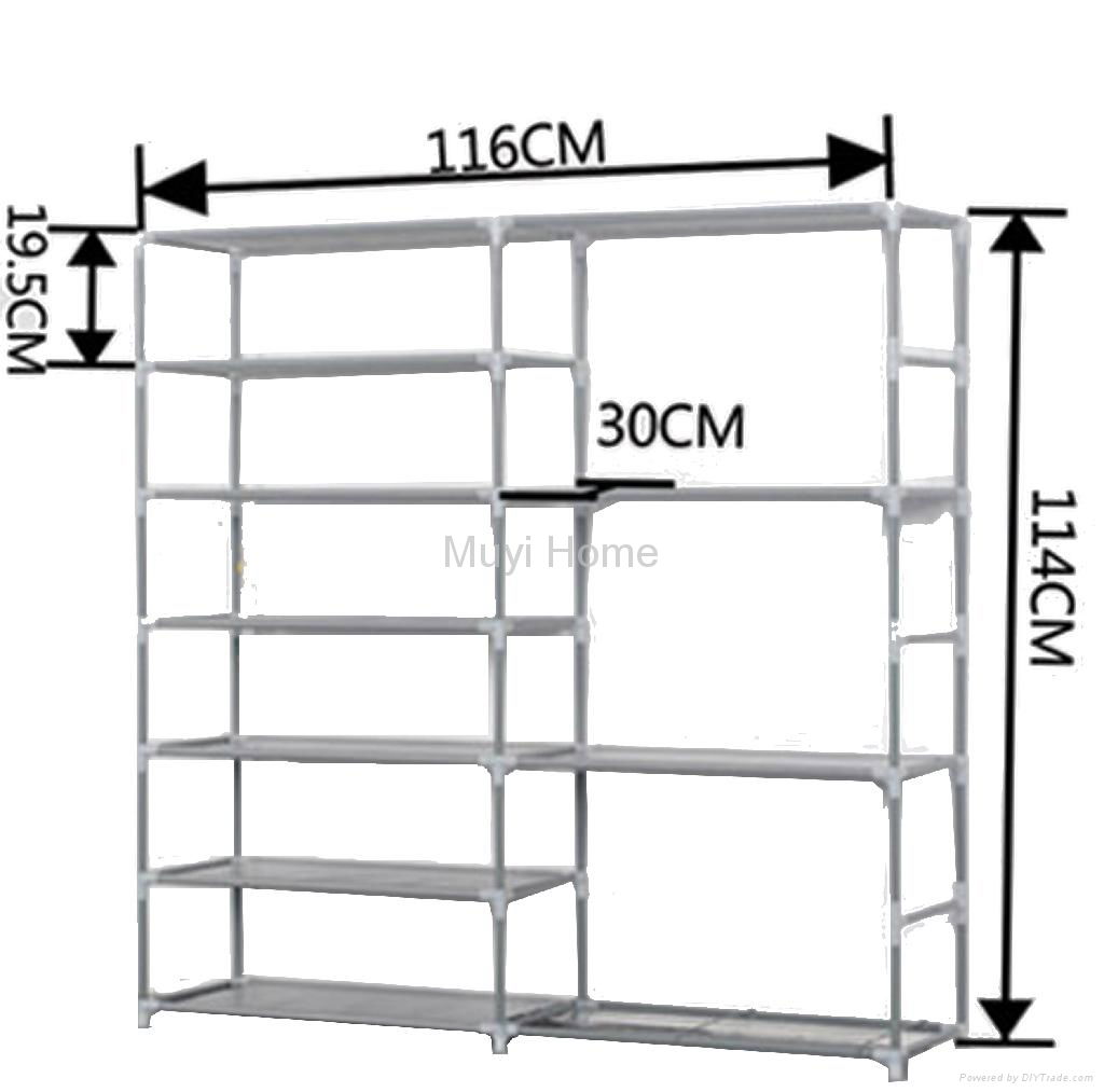 2doors Fabric Shoe Storage Rack MY-X120  2