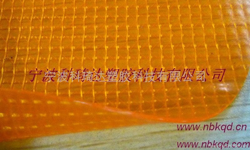 耐寒阻燃抗静电PVC透明夹网布 5