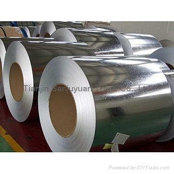 China BS1387 galvanized seamless steel plate&coil supplier