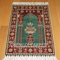 2x3 Hand Made China Silk Carpet 1