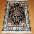 3x5 Handmade Persian Silk Carpet 1