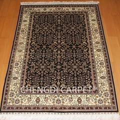 4x6 Handmade Turkish Silk Rug