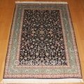 4x6 Handmade Persian Silk Carpet 1