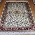 5.5x8ft Handmade Persian Silk Carpet 1