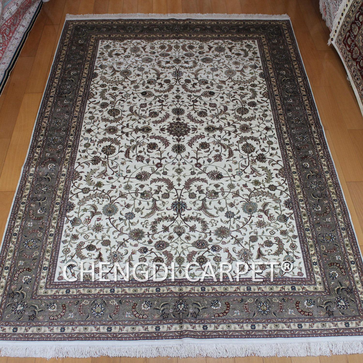 6x9 Handmade Turkish Silk Rug