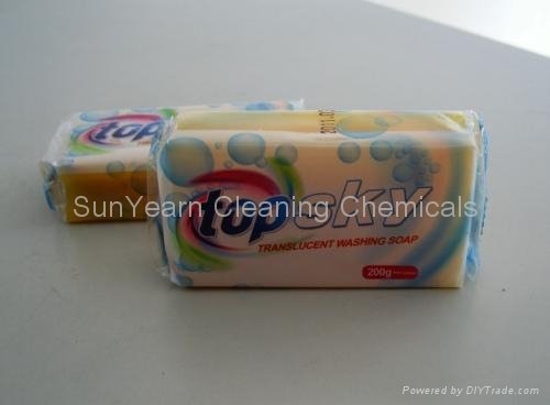 Top Sky translucent washing soap 1