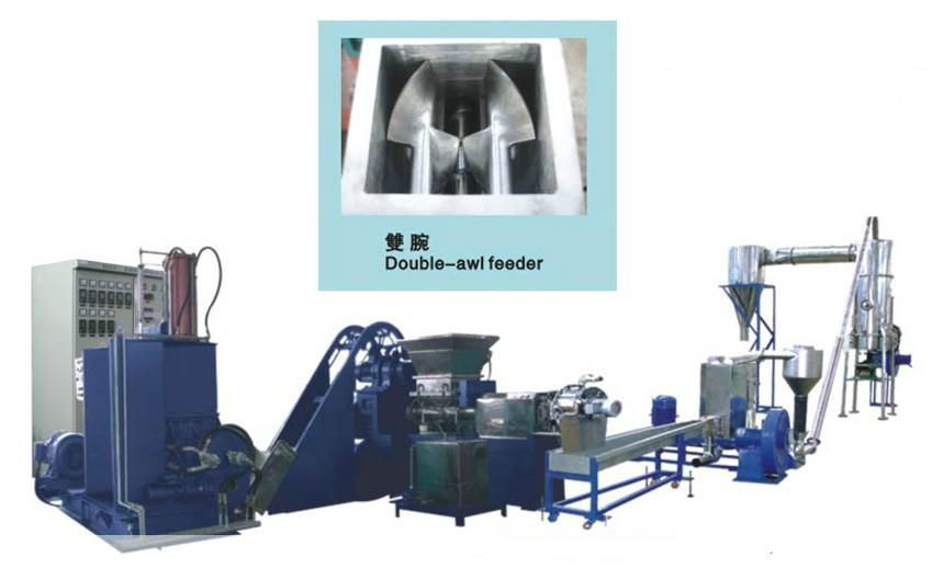 Low smoke zero halogen cable material granulator 3