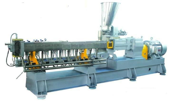 The parallel double screw extruder 2